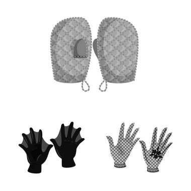 Özelliğin yalıtılmış nesnesi ve ayırt edici simge. Mülkiyet ve tekstil stok vektör illüstrasyon koleksiyonu.