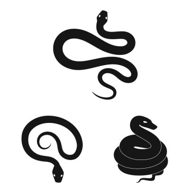 Doğa ve tıp logo yalıtılmış nesne. Doğa ve kötü hisse senedi vektör çizim koleksiyonu.