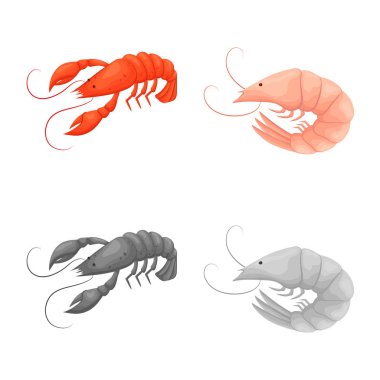 Meze ve okyanus sembolü yalıtılmış nesne. Meze dizi ve hisse senedi için incelik vektör simgesi.