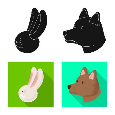 Tarım ve işareti üreme izole nesne. Tarım ve organik hisse senedi vektör çizim koleksiyonu.