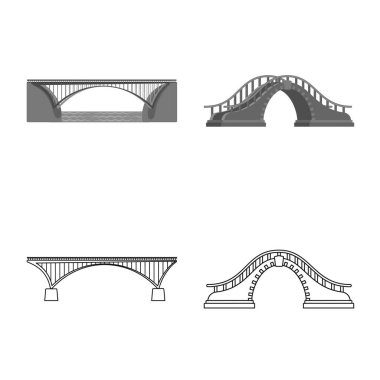 Bağlantı ve tasarım simge vektör Illustration. Bağlantı ve yan hisse senedi vektör çizim.