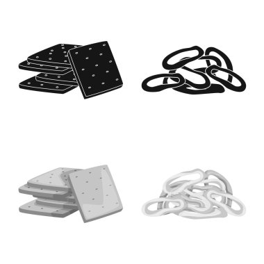 Tasarım işareti bar ve Oktoberfest vektör. Oktoberfest ve hisse senedi simgesi web için pişirme.