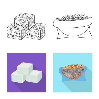 Çiftlik ve tarım işareti vektör Illustration. Çiftlik ve teknoloji hisse senedi vektör çizim topluluğu.