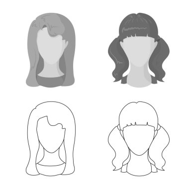 Professional vektör tasarımı ve fotoğraf oturum açın. Web için profesyonel ve profil hisse senedi simgesi kümesi.