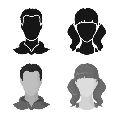 Profesyonel ve fotoğraf sembolü yalıtılmış nesne. Web için profesyonel ve profil hisse senedi simgesi kümesi.