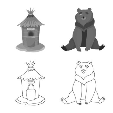 Doğa ve Eğlence logosu yalıtılmış nesne. Doğa ve eğlence hisse senedi simgesi için web topluluğu.