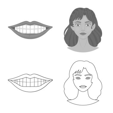 Vücut ve bölümü logo vektör Illustration. Hisse senedi için vücut ve anatomi vektör simge topluluğu.
