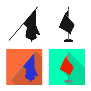 Doku ve sunum logo yalıtılmış nesne. Doku ve medya hisse senedi vektör çizim topluluğu.