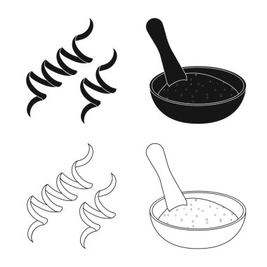 Protein ve deniz sembolü yalıtılmış nesne. Protein ve web için doğal hisse senedi simgesi toplama.