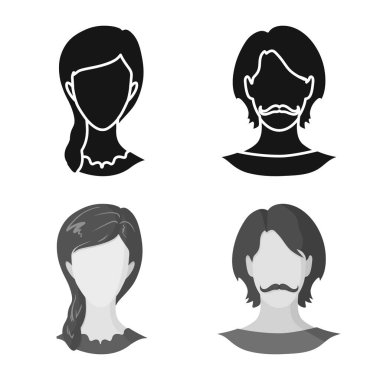 Profesyonel ve fotoğraf logo yalıtılmış nesne. Profil stok vektör çizim ve profesyonel topluluğu.