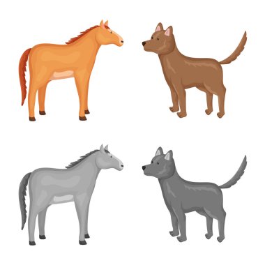 Üreme ve mutfak işareti tasarımı vektör. Set ıslahının ve organik stok vektör çizim.