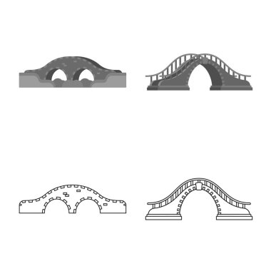 Tasarım bir bağlantı ve tasarım işaret vektör. Bağlantı ve web için yan hisse senedi simgesi.