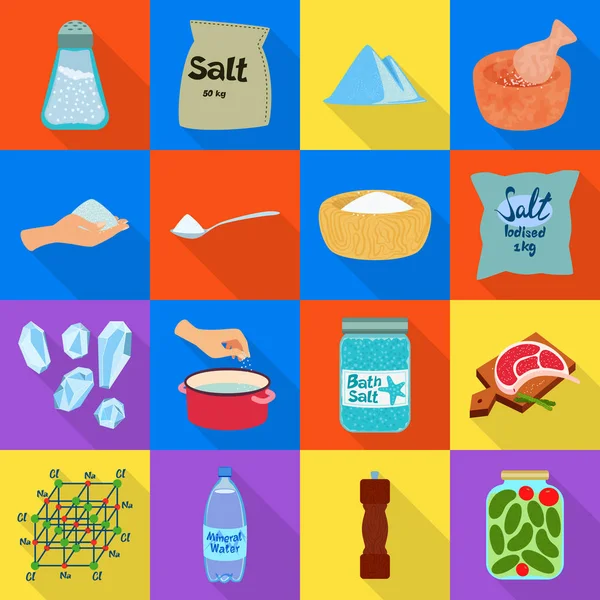Illustrazione vettoriale dell'icona grezza e della cucina. Set di stock grezzi e marini simbolo per il web . — Vettoriale Stock
