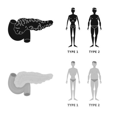Diyet ve tedavi simge vektör tasarımı. Diyet ve ilaç hisse senedi simgesi için web topluluğu.