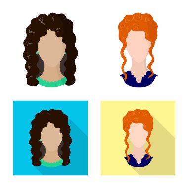 Profesyonel ve fotoğraf simge vektör Illustration. Web için profesyonel ve profil hisse senedi simgesi kümesi.