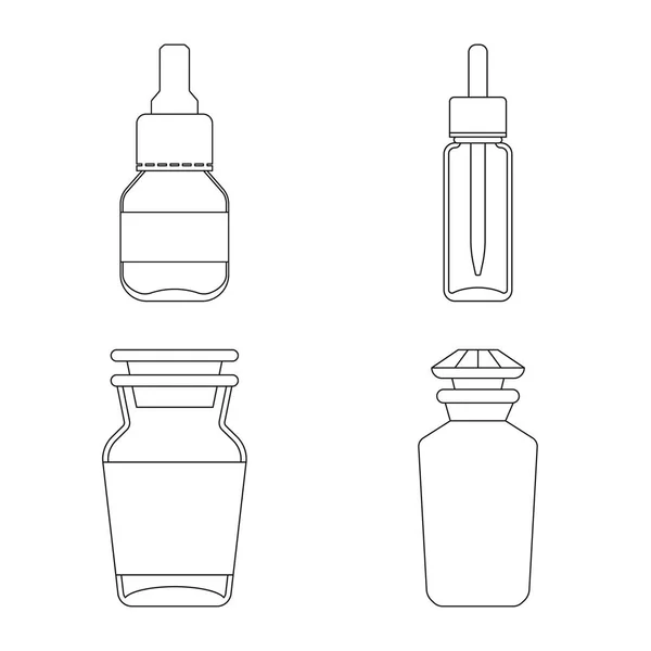 薬局と医薬品記号のベクター デザイン。薬局や健康の株式ベクトル図のセット. — ストックベクタ