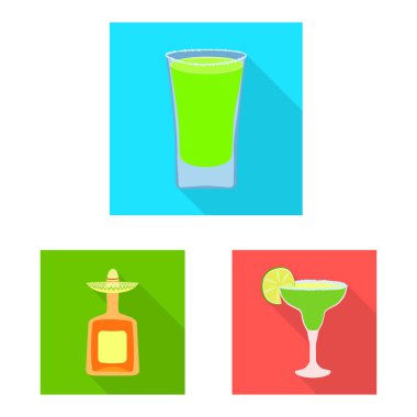 Parti ve kutlama simgesinin vektör tasarımı. Web için parti ve Latin stok sembolü kümesi.