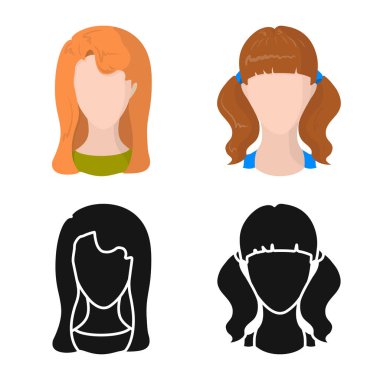 Profesyonel ve fotoğraf logo vektör Illustration. Profesyonel topluluğu ve hisse senedi için profil vektör simgesi.