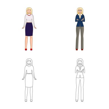 Duruş ve ruh hali işareti vektör Illustration. Duruş ve erkek hisse senedi simgesi için web topluluğu.