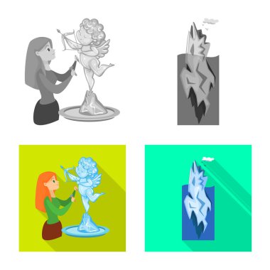 Doku ve donmuş işareti yalıtılmış nesne. Doku ve web için şeffaf hisse senedi simgesi toplama.