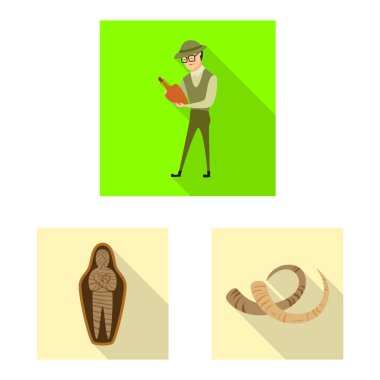 Hikaye ve öğeleri işaret yalıtılmış nesne. Hikaye ve öznitelikleri hisse senedi vektör çizim seti.