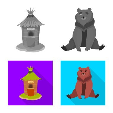 Doğa ve eğlence logo vektör Illustration. Doğa ve eğlence hisse senedi vektör çizim topluluğu.