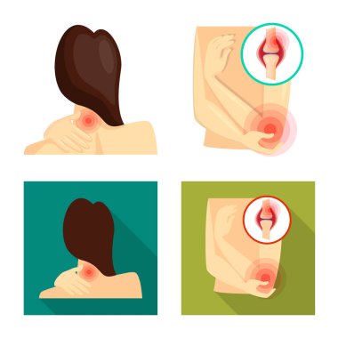 Hastane ve işaret işleme yalıtılmış nesne. Hastane ve yardım hisse senedi vektör çizim topluluğu.