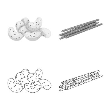 Yalıtılmış nesne üye bar ve Oktoberfest. Oktoberfest ve web için hisse senedi simgesi yemek koleksiyonu.