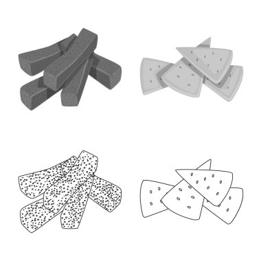 Oktoberfest ve bar simge vektör tasarımı. Oktoberfest ve hisse senedi için pişirme vektör ikon koleksiyonu.