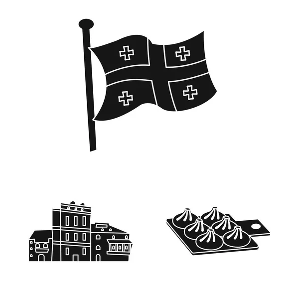 Diseño vectorial del patrimonio y del icono de la originalidad. Conjunto de patrimonio y tradiciones símbolo de stock para web . — Vector de stock