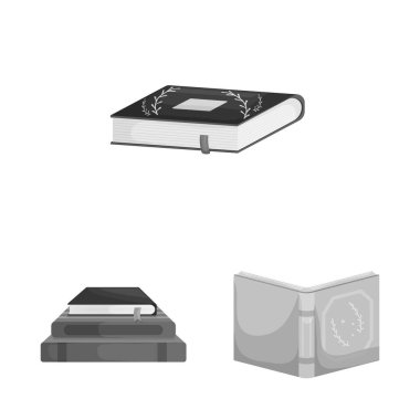 Eğitim ve kaynak sembolü vektör illüstrasyon. Stok lar için eğitim ve bilgi vektör simgesinin toplanması.