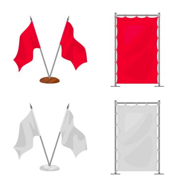 Doku ve sunum sembolü yalıtılmış nesne. Web için doku ve medya hisse senedi simgesi kümesi.