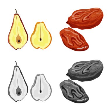 Gıda ve ham işaret yalıtılmış nesne. Gıda ve doğa hisse senedi simgesi için web topluluğu.