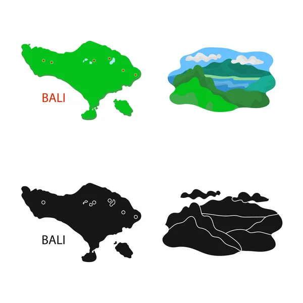 Geïsoleerde object van en reizen ondertekenen. Verzameling en traditionele vector pictogram voor voorraad. — Stockvector