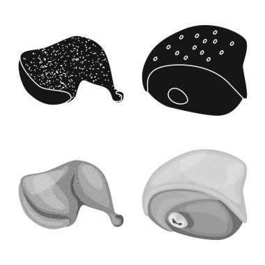 Ürün ve kümes hayvanları simge vektör Illustration. Ürün ve tarım hisse senedi simgesi için web topluluğu.