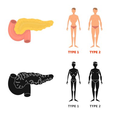 Diyet ve tedavi logo vektör tasarımı. Diyet ve ilaç hisse senedi vektör çizim topluluğu.