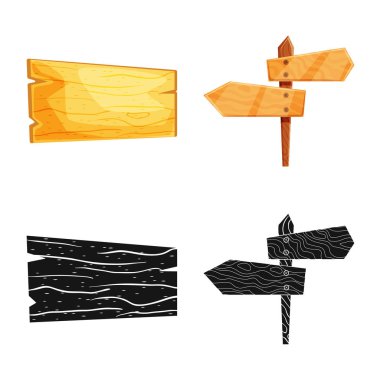 Ham vektör tasarımı ve orman sembolü. Ham topluluğu ve parke hisse senedi vektör çizim.