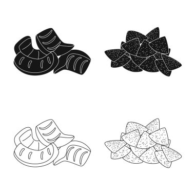 Oktoberfest ve çubuğu simgesinin yalıtılmış nesne. Oktoberfest ve hisse senedi için pişirme vektör ikon koleksiyonu.