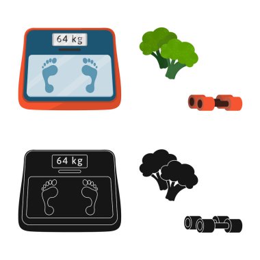 Diyet ve tedavi simge vektör tasarımı. Web için diyet ve ilaç hisse senedi simgesi kümesi.