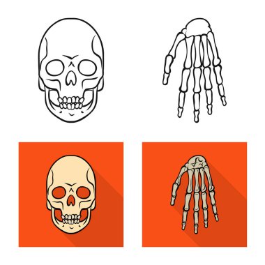 Tıp ve klinik simge vektör Illustration. İlaç ve tıbbi hisse senedi simgesi web için set.