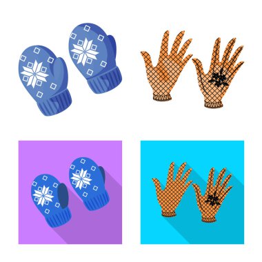 Siluet ve güvenlik logo vektör tasarımı. Siluet ve konfor hisse senedi simgesi için web topluluğu.