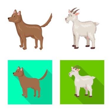 Üreme ve mutfak simge vektör tasarımı. Set ıslahının ve organik hisse senedi için vektör simgesi.