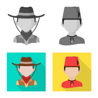 Kopyacı ve ikamet logo vektör tasarımı. Kopyacı ve kültür hisse senedi vektör çizim.