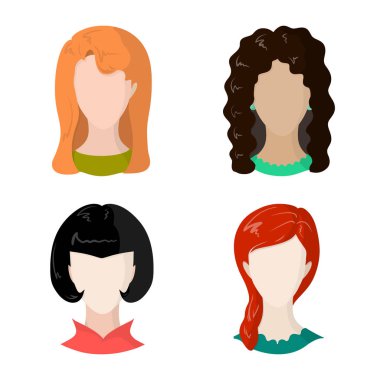 Avatar ve kukla işareti vektör tasarımı. Avatar ve şekil hisse senedi simgesi için web topluluğu.