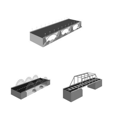 Bağlantı ve geçiş işareti vektör Illustration. Stok için bağlantı ve tasarım vektör simgesi seti.