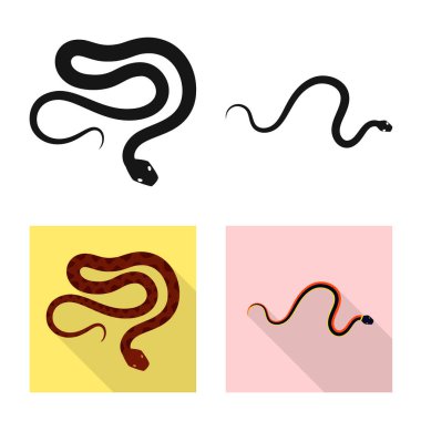 Memeli ve tehlike logo vektör tasarımı. Hisse senedi için memeli ve tıp vektör simge kümesi.