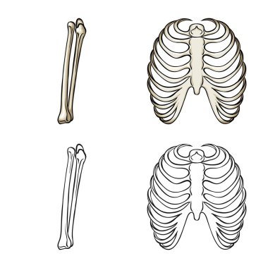 Tıp ve klinik işareti vektör Illustration. İlaç ve tıbbi hisse senedi vektör çizim koleksiyonu.