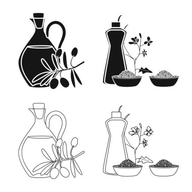 Sağlıklı ve sebze simge vektör tasarımı. Sağlıklı topluluğu ve hisse senedi için tarım vektör simgesi.