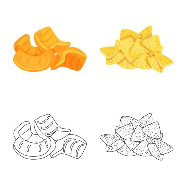 Oktoberfest ve çubuğu simgesinin yalıtılmış nesne. Oktoberfest ve hisse senedi vektör çizim pişirme.