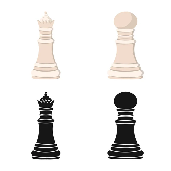 Illustration vectorielle de checkmate et icône mince. Collecte de checkmate et icône vectorielle cible pour le stock . — Image vectorielle